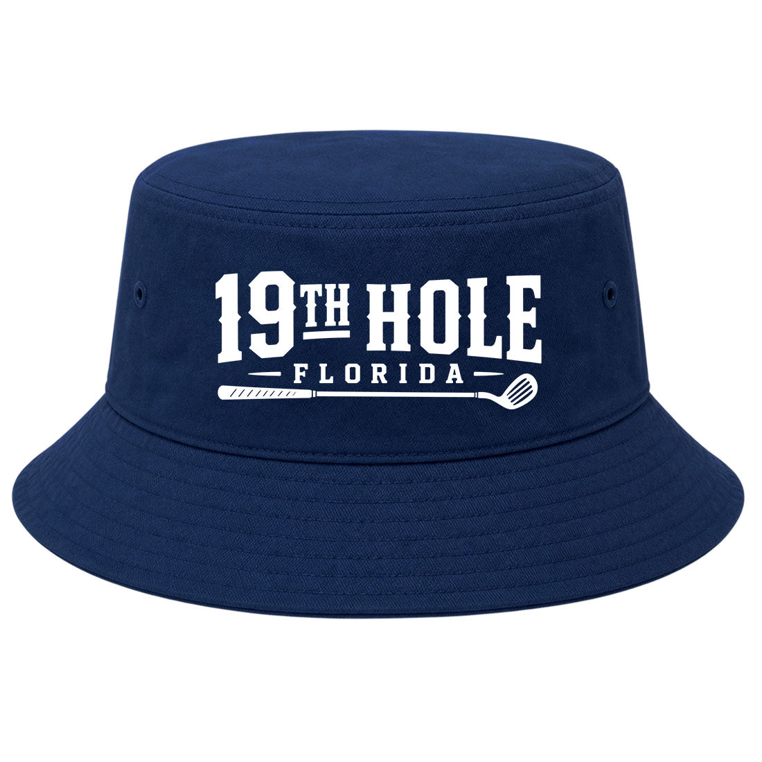 Navy 19th Hole Florida Golf Bucket Hat