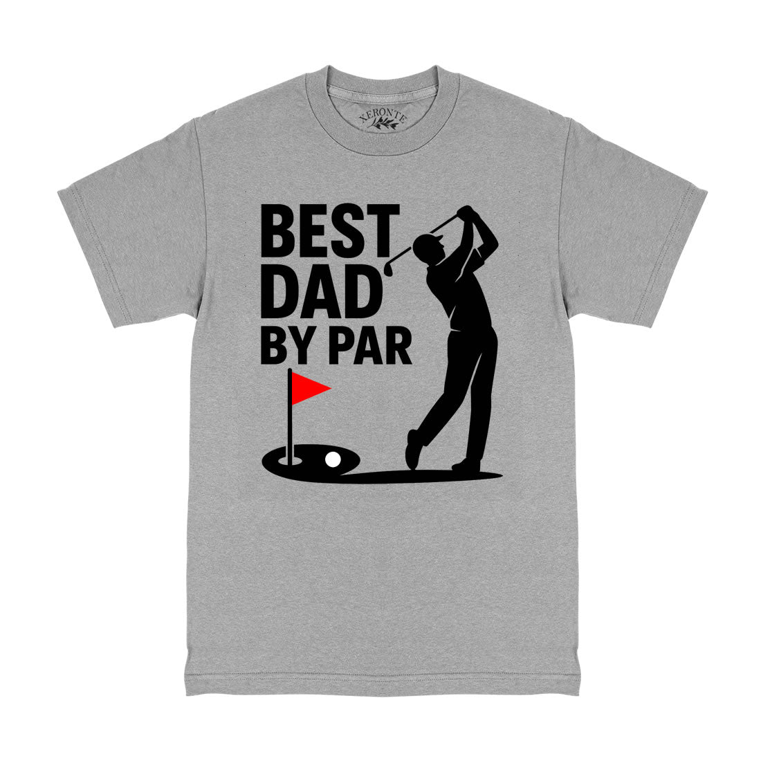 Best Dad By Par Golf Men's T-Shirt Grey