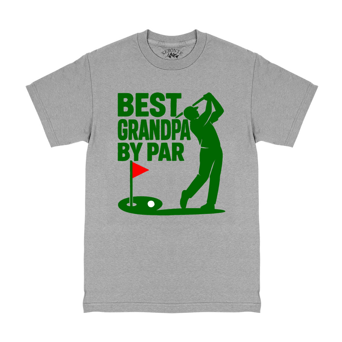 Best Grandpa By Par Golf Men's T-Shirt Grey