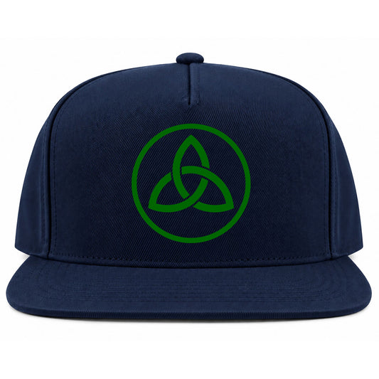 Navy Blue Celtic Knot Irish Golf Snapback Hat