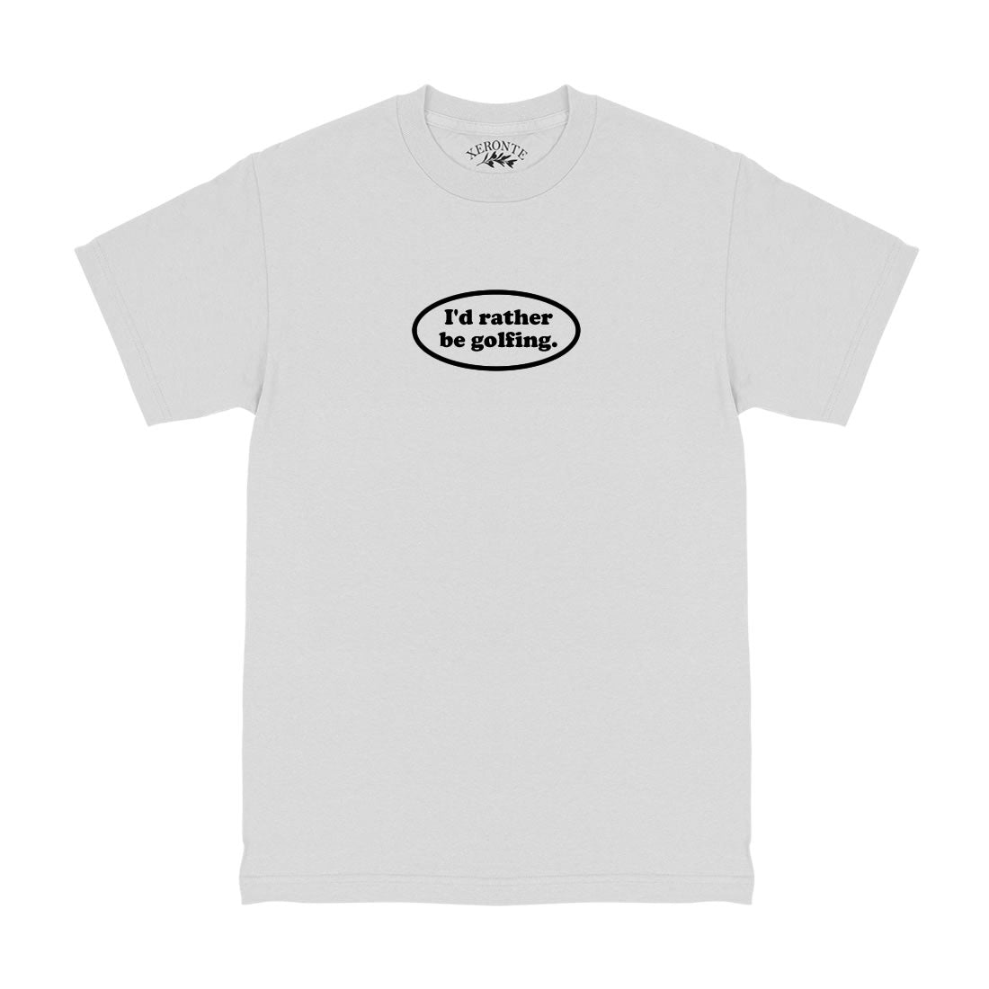 Id Rather Be Golfing Funny Golf Men's T-Shirt White