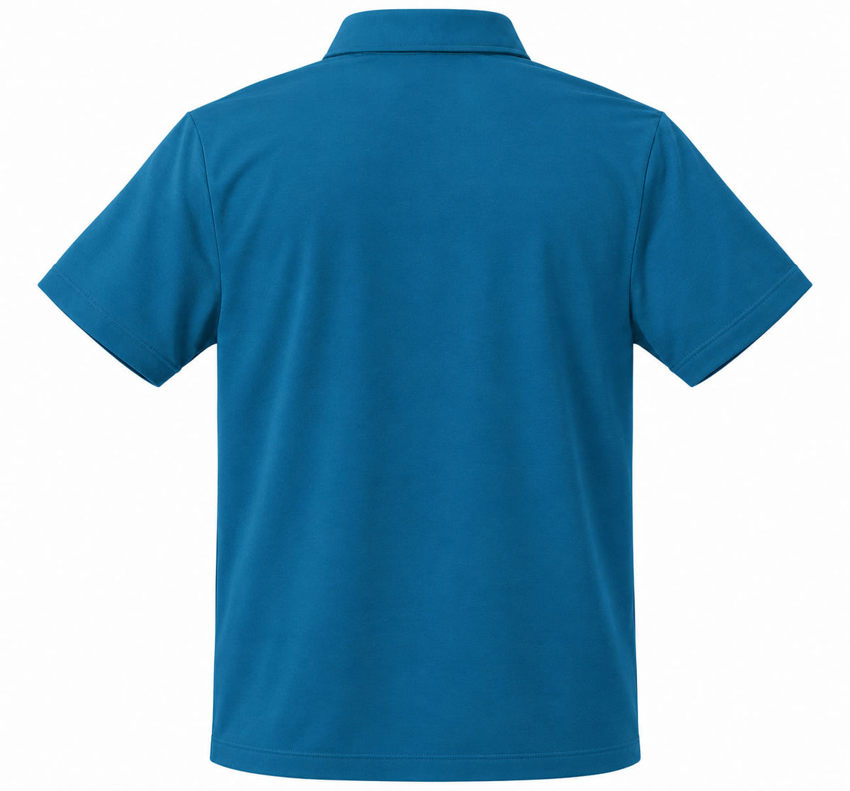 Pacific Blue Olive Branch Logo Men's Golf Button Down Shirt Back