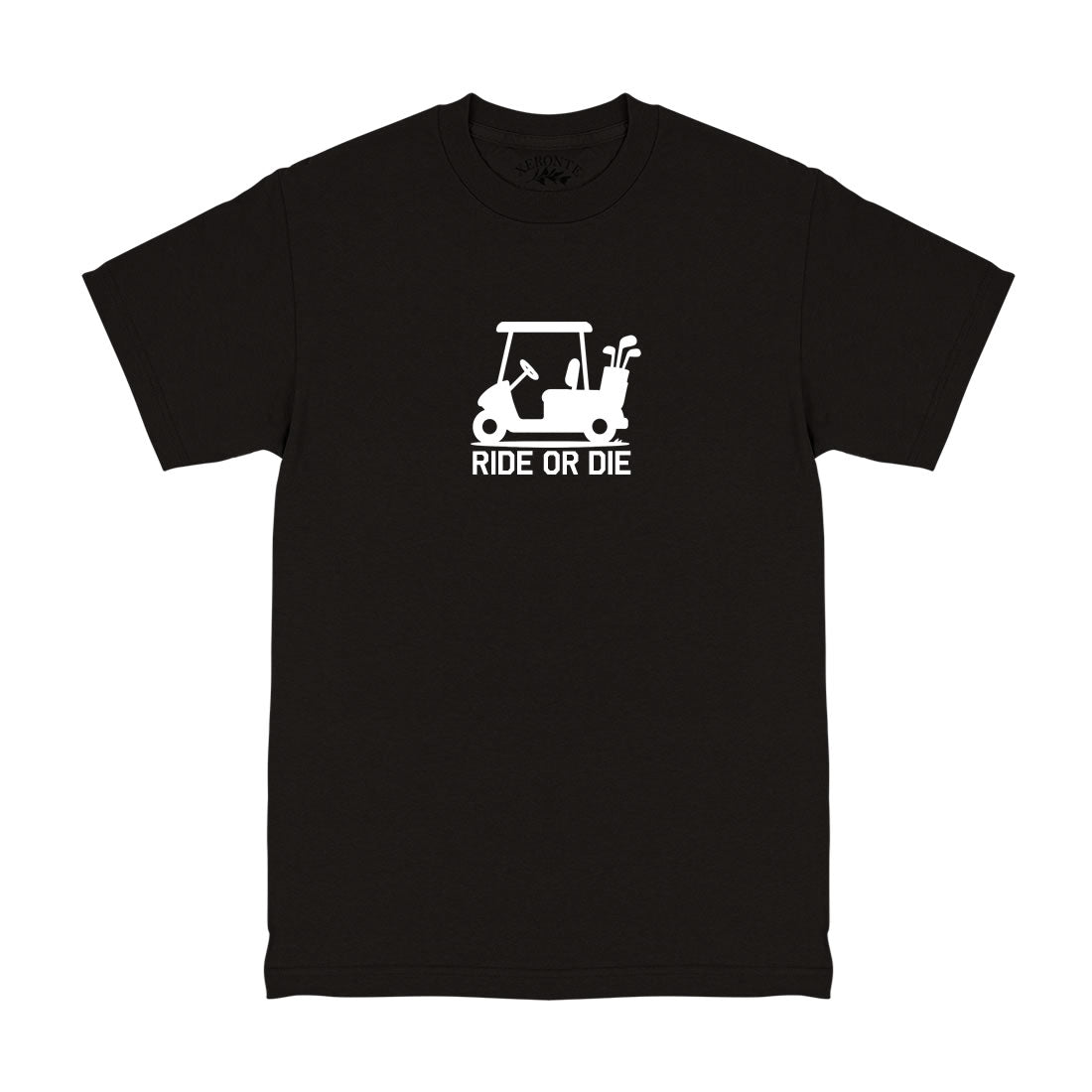 Ride Or Die Golf Cart Men's T-Shirt Black