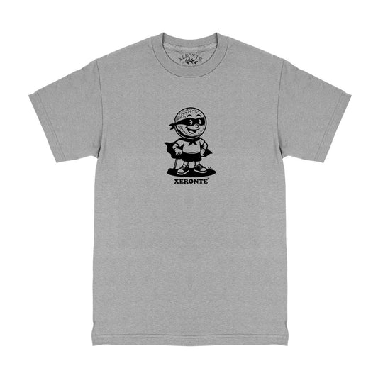 Grey Superhero Costume Golf Ball Mascot Mens T-Shirt