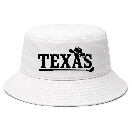 White Texas Western Golf Bucket Hat