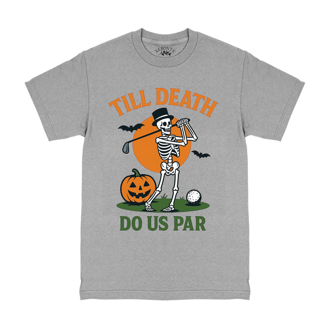 Till Death Do Us Par Halloween Golf Men's T-Shirt White