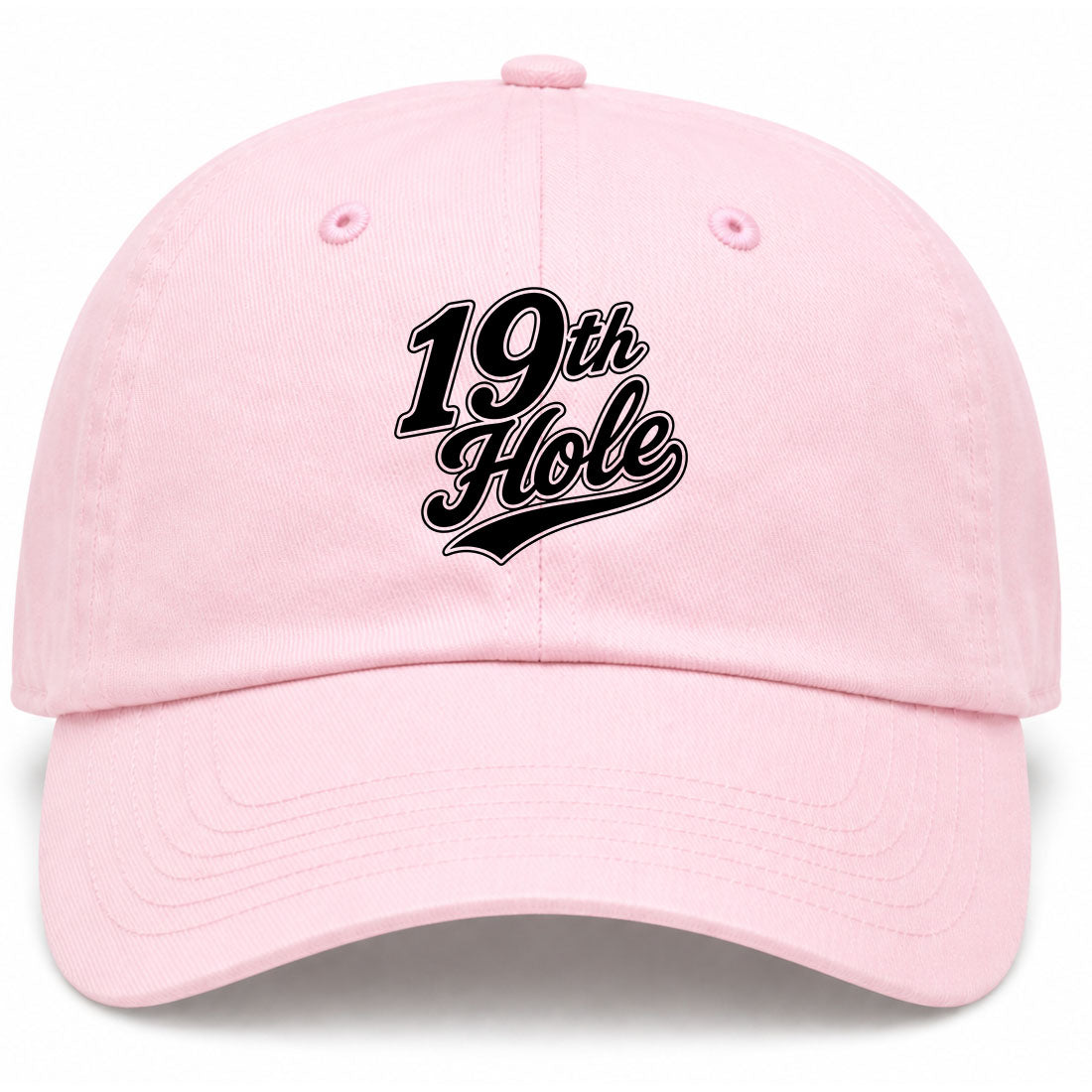 Pink 19th Hole Golf Dad Hat