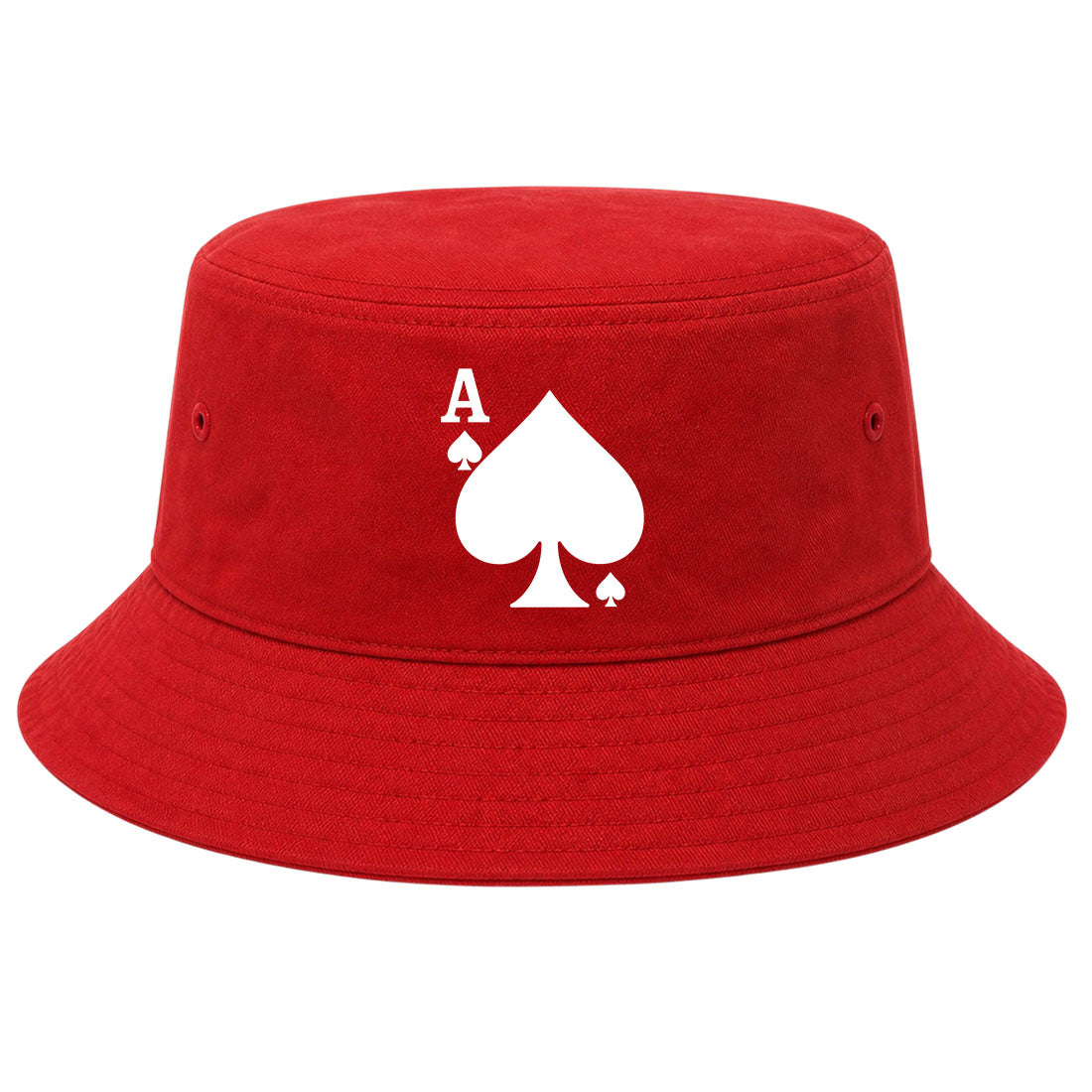 Red Ace Of Spades Golf Bucket Hat
