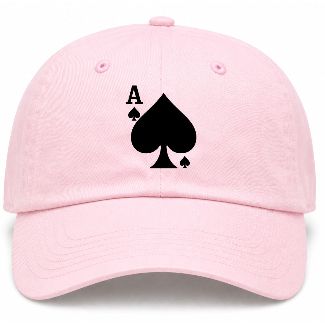 Pink Ace Of Spades Golf Dad Hat