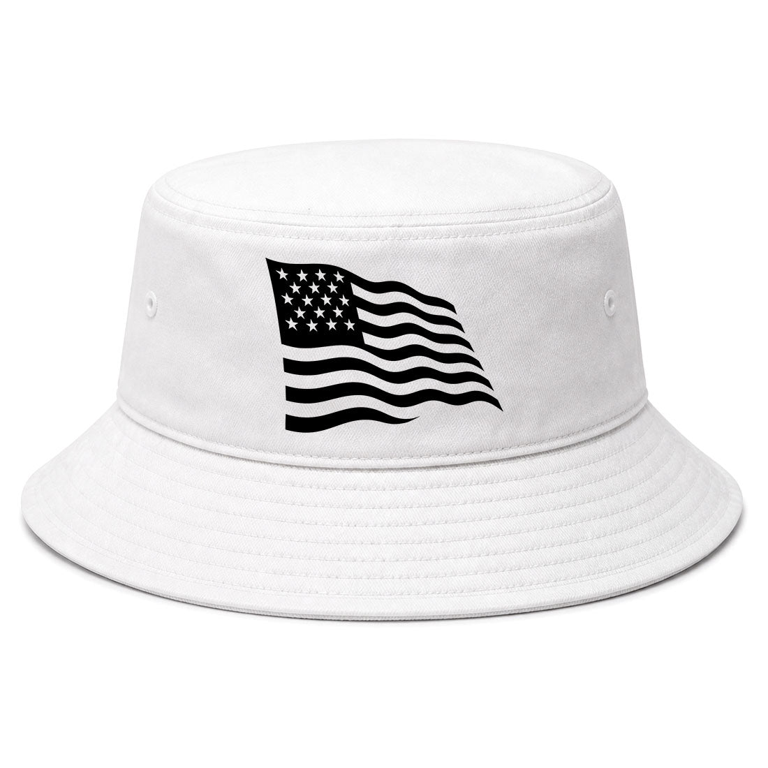 White American Flag Golf Bucket Hat