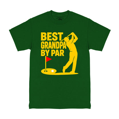 Best Grandpa By Par Golf Men's T-Shirt Green