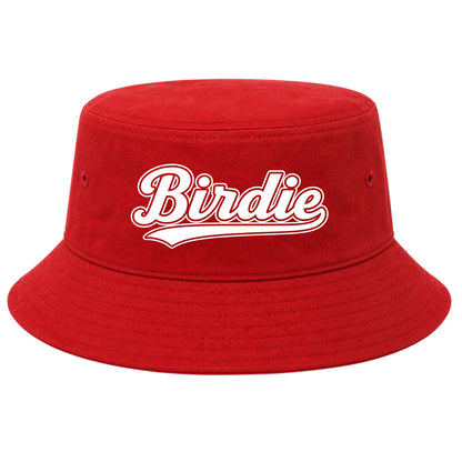 Red Birdie Varsity Script Golf Bucket Hat