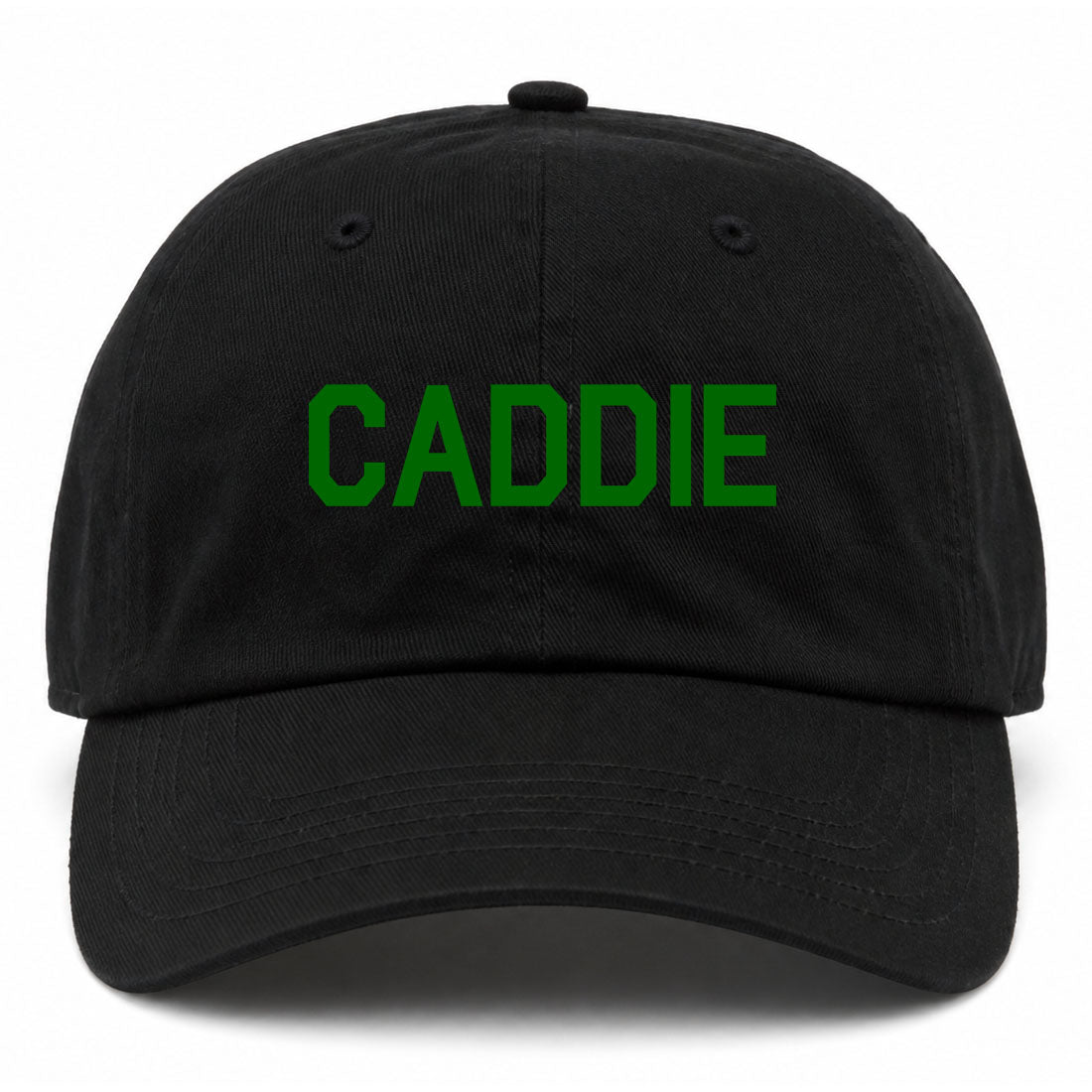 Black Caddie Golf Dad Hat