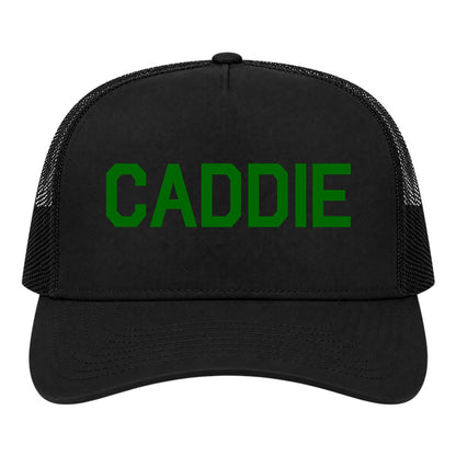 Black Caddie Golf Trucker Hat