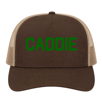 Brown Caddie Golf Trucker Hat