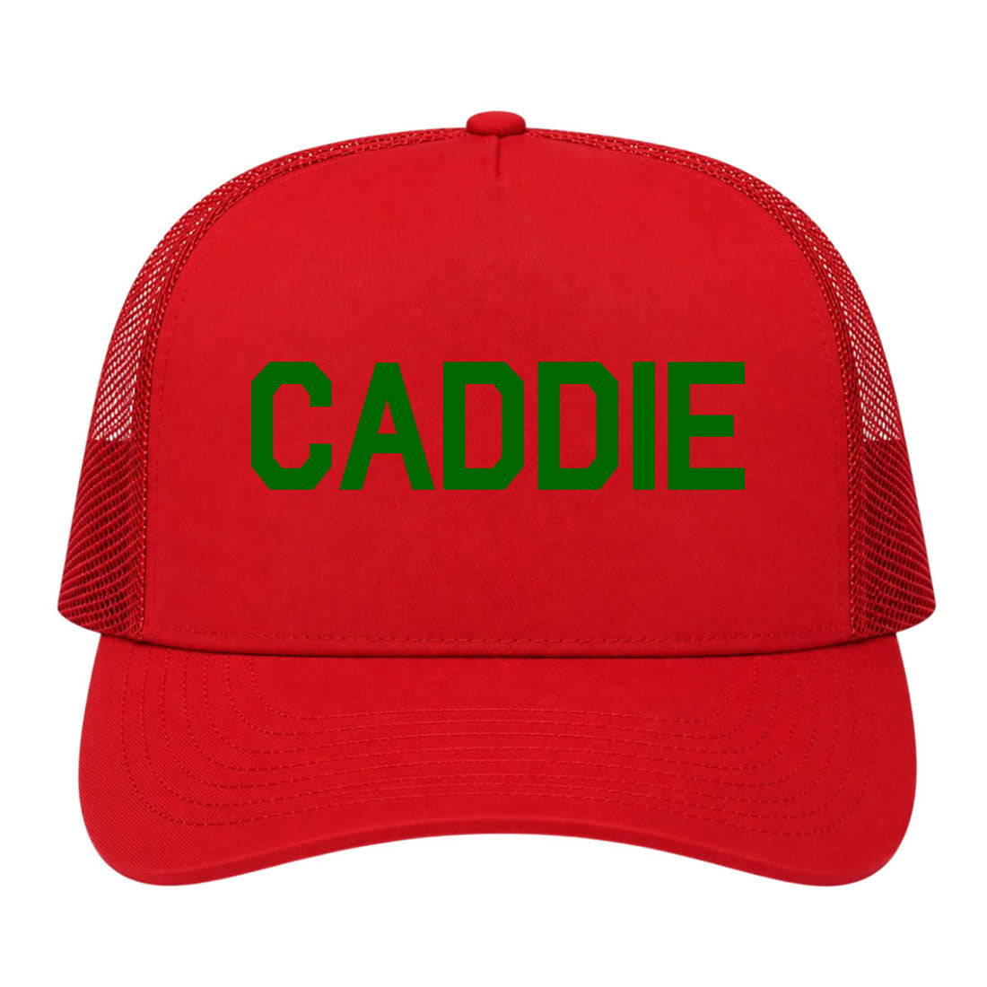 Red Caddie Golf Trucker Hat