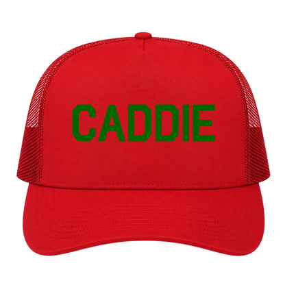 Red Caddie Golf Trucker Hat