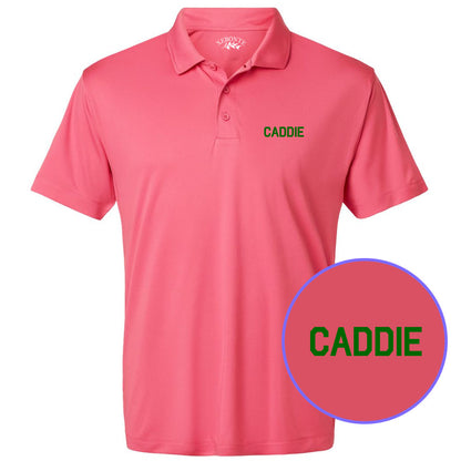 Pink Caddie Men's Golf Polo Shirt