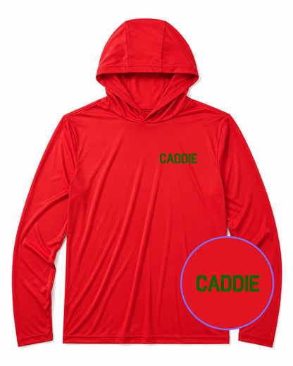 Red Caddie Men's Lightweight Performance Golf Hoodie