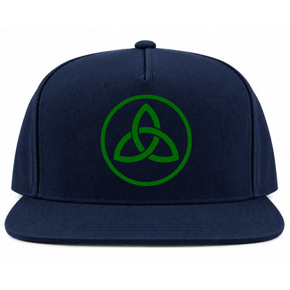Navy Blue Celtic Knot Irish Golf Snapback Hat