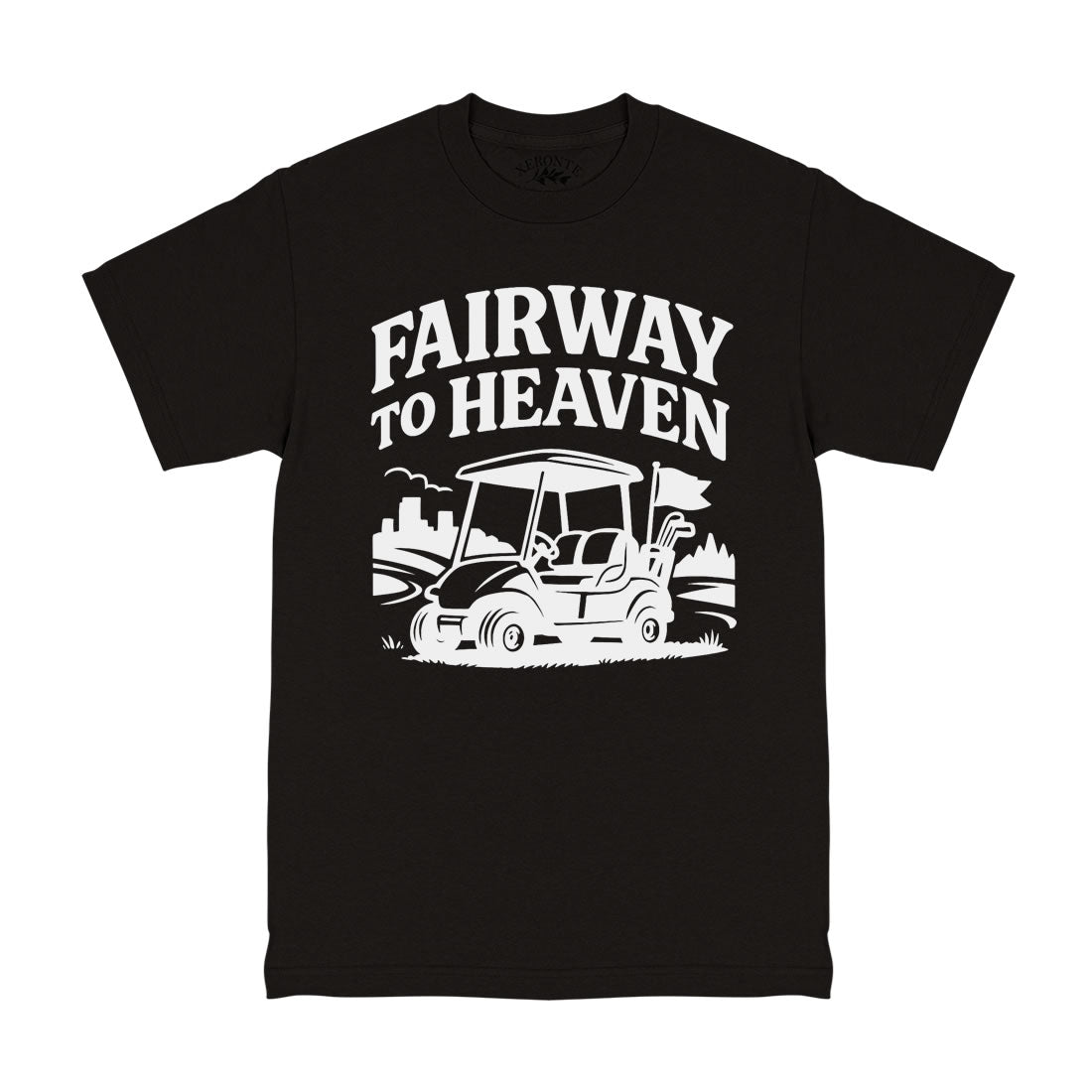 Fairway To Heaven Golf Men's T-Shirt Black