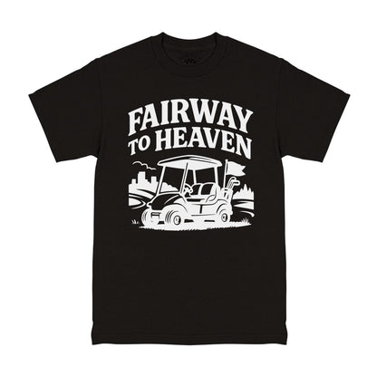 Fairway To Heaven Golf Men's T-Shirt Black