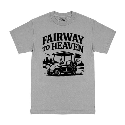 Fairway To Heaven Golf Men's T-Shirt Grey