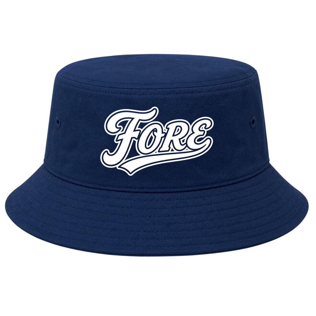 Navy Fore Golf Bucket Hat