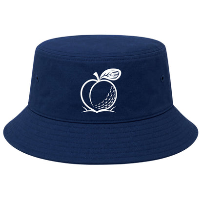 Navy Georgia Peach Golf Bucket Hat