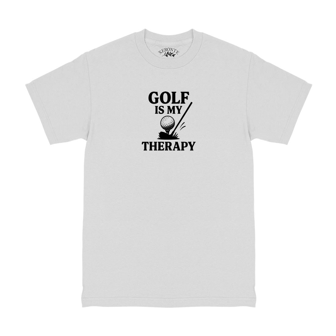 White Golf Is My Therapy Men's T-Shirt
