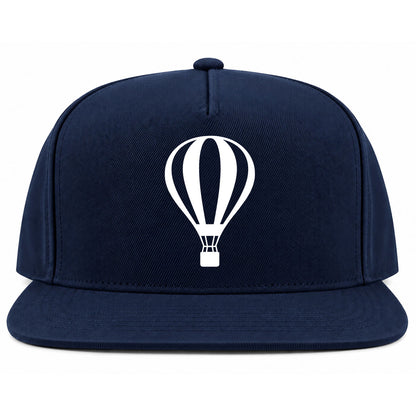 Navy Blue Hot Air Balloon Golf Snapback Hat