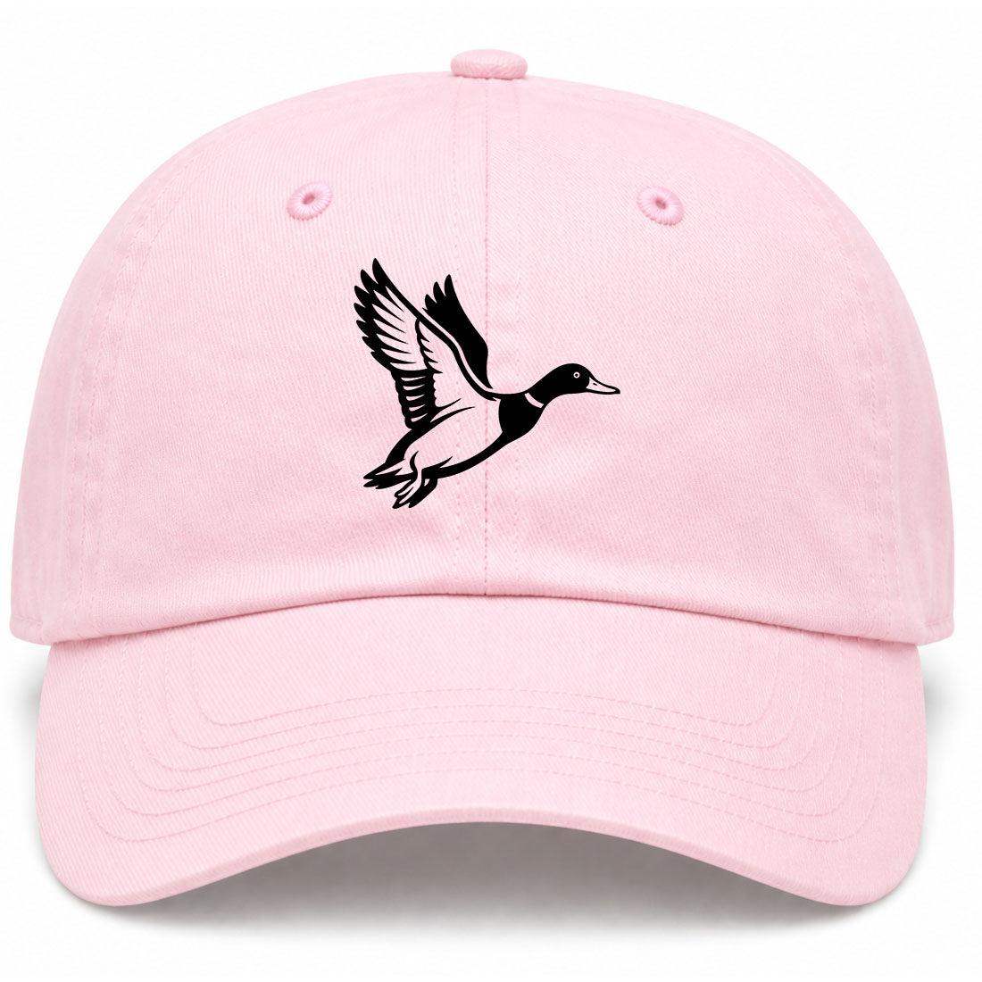 Pink Mallard Duck Golf Dad Hat