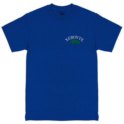 Royal Blue Olive Branch Chest Mens T-Shirt