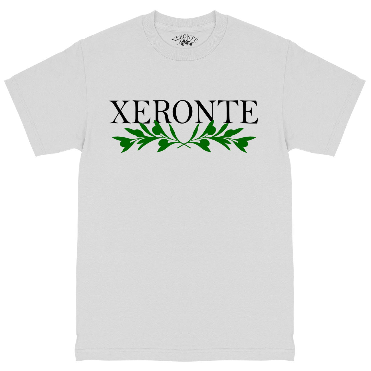 White Olive Branches Mens T-Shirt
