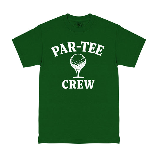 Par-Tee Crew Golf Men's T-Shirt Green