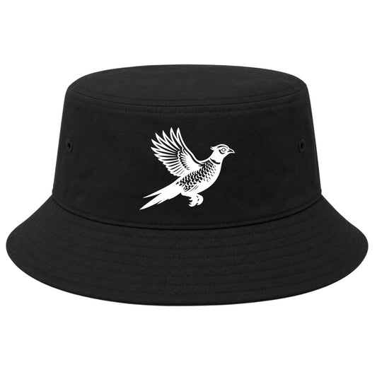 Black Pheasant Hunting Bird Golf Bucket Hat