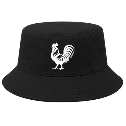 Black Rooster Farm Animal Golf Bucket Hat
