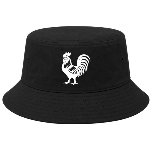 Black Rooster Farm Animal Golf Bucket Hat
