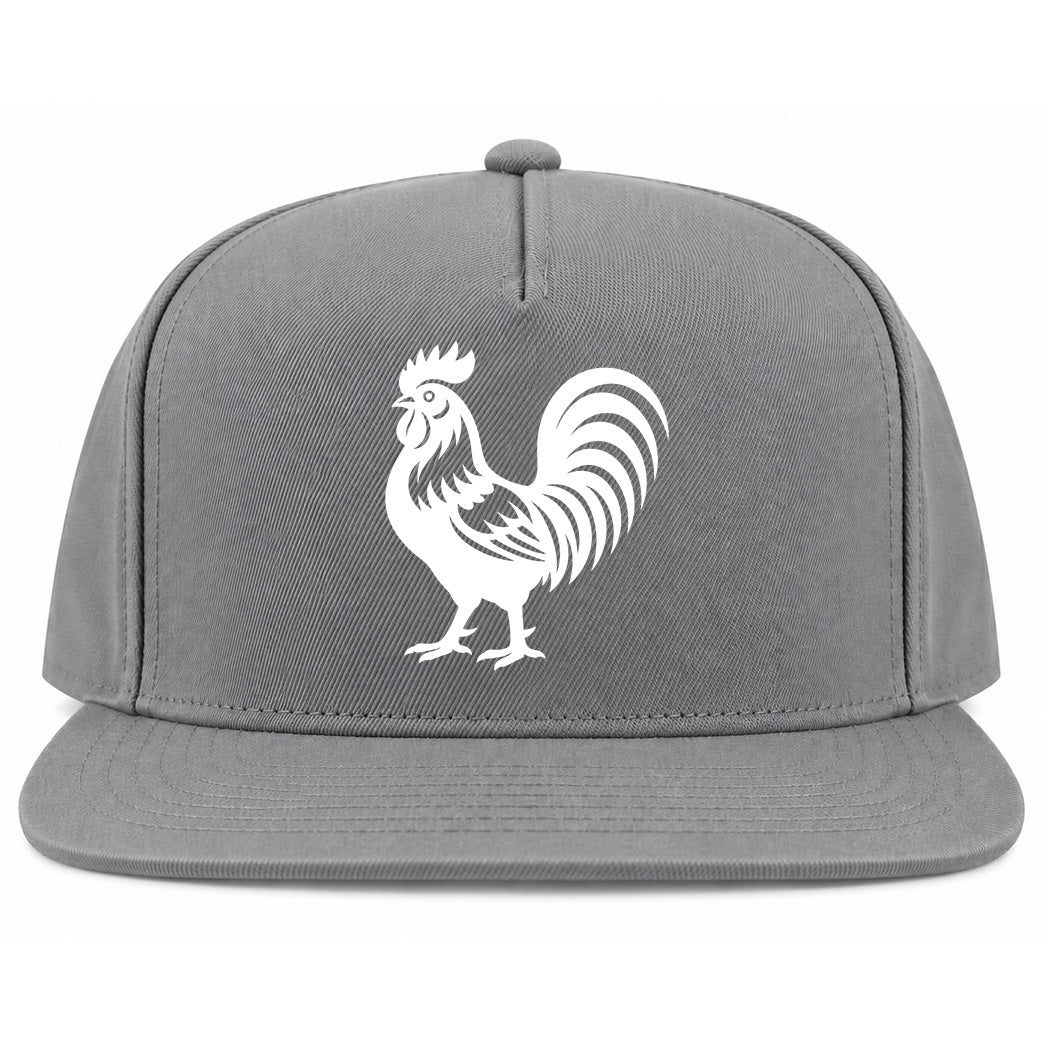Grey Rooster Farm Animal Golf Snapback Hat