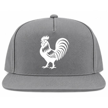 Grey Rooster Farm Animal Golf Snapback Hat