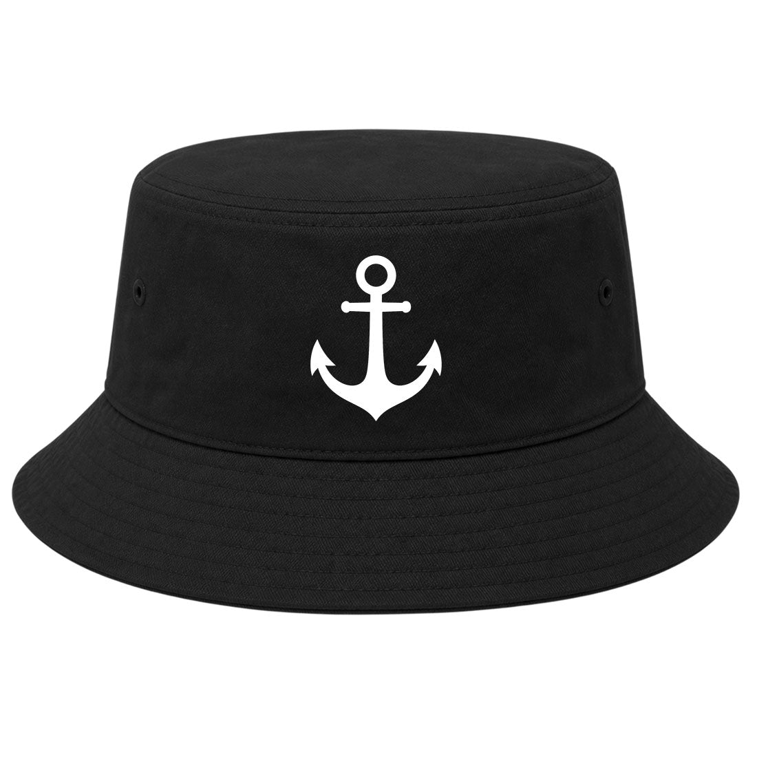 Black Ship Anchor Golf Bucket Hat