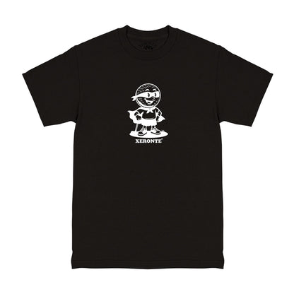 Black Superhero Costume Golf Ball Mascot Mens T-Shirt