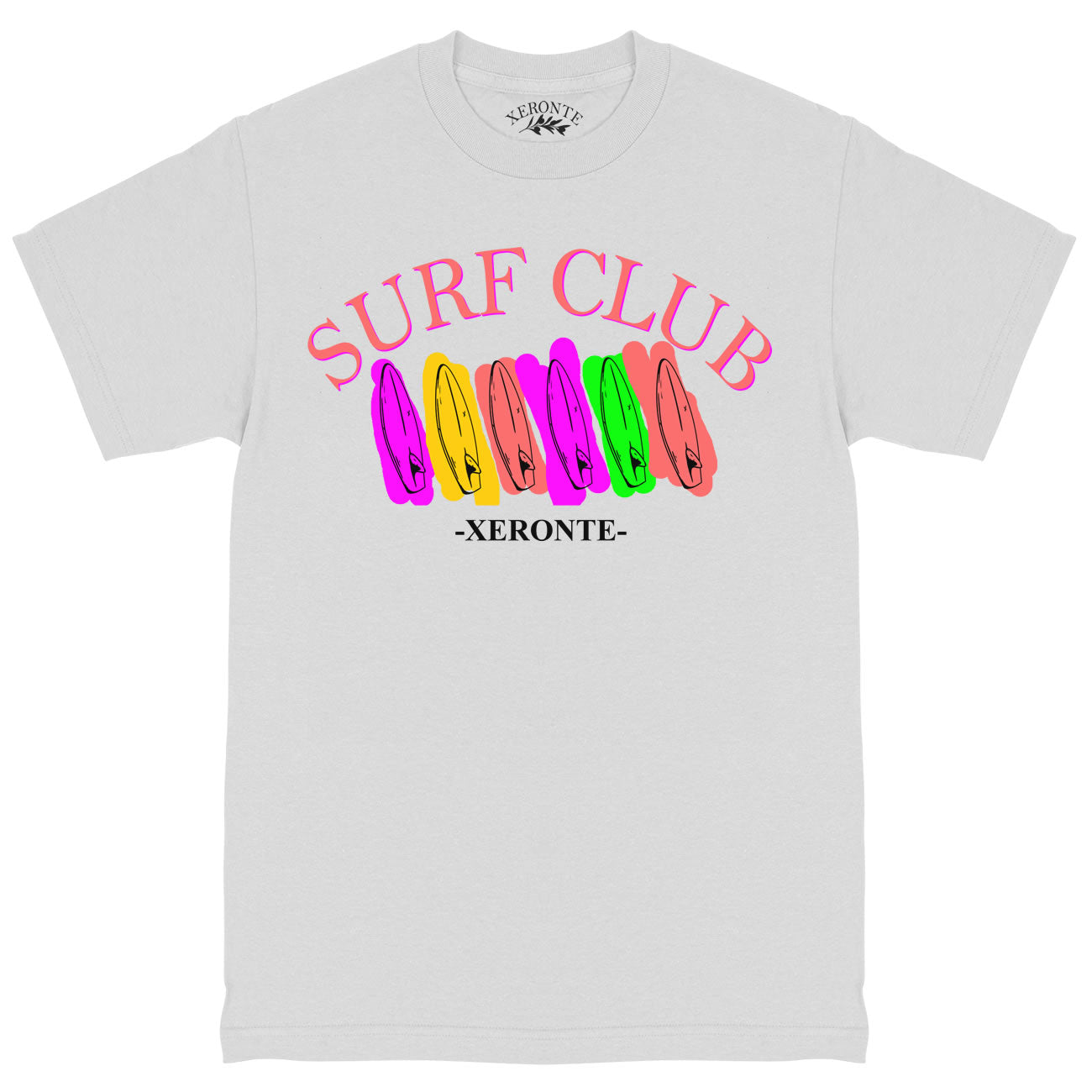 White Surf Club Mens T-Shirt