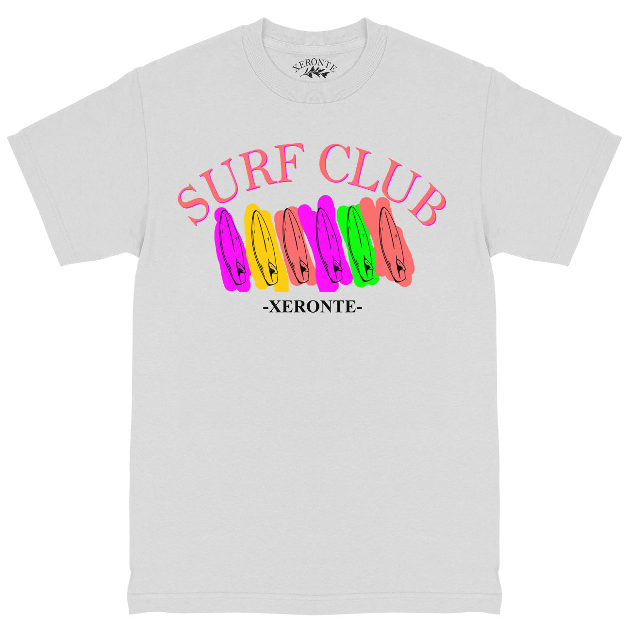 White Surf Club Mens T-Shirt