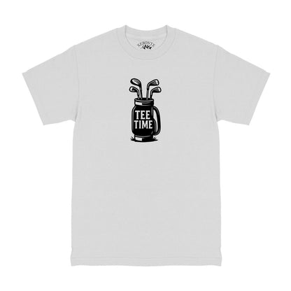 White Tee Time Golf Men's T-Shirt
