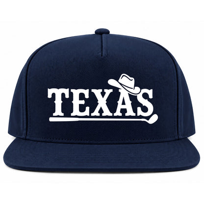 Navy Blue Texas Western Golf Snapback Hat