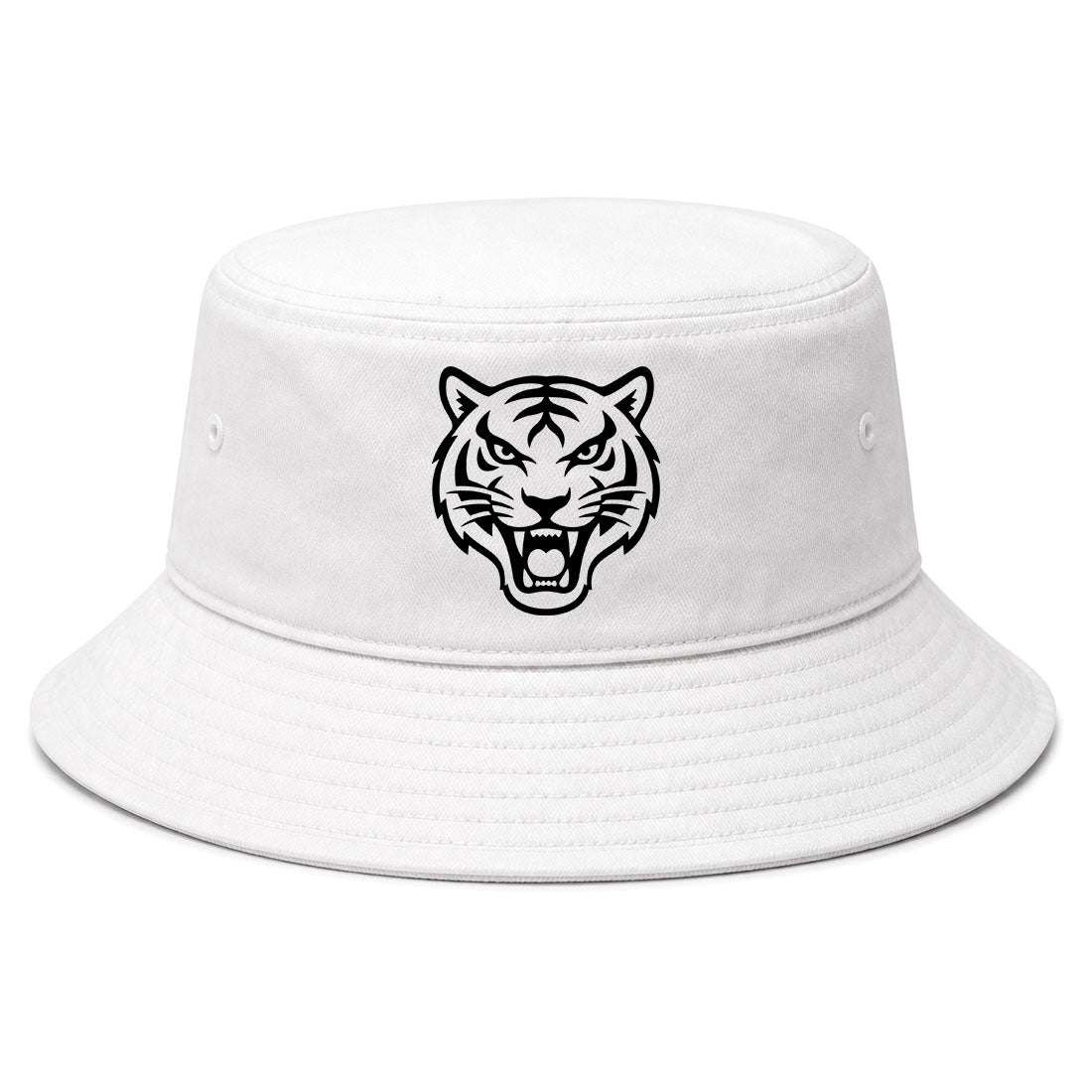 White Tiger Golf Bucket Hat