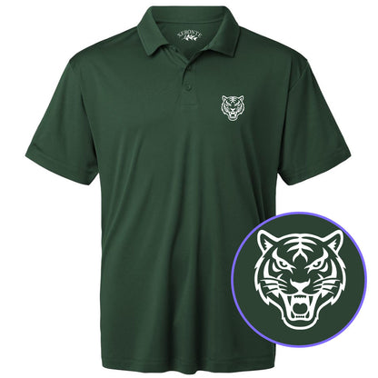 Green Tiger Men's Golf Polo Shirt