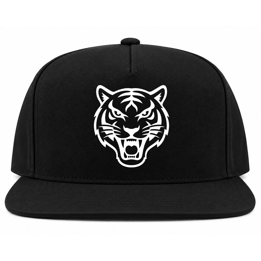 Black Tiger Golf Snapback Hat