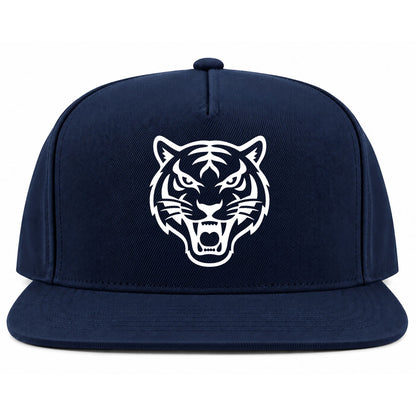 Navy Blue Tiger Golf Snapback Hat